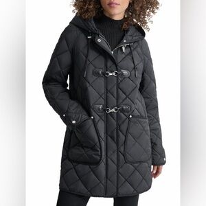 DKNY Toggle Quilted Jacket
